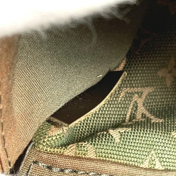 LOUIS VUITTON M92507 Monogram mini Sac Mary Kate Hand Bag Canvas khaki - Picture 16 of 16
